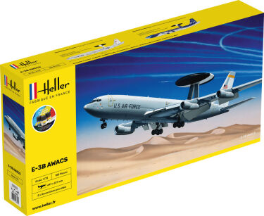 HELLER 56308 Starter Set - Boeing E-3B Awacs - 1:72