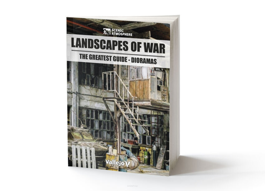 VALLEJO 75073 Książka: Lanscapes of War Vol. V - The greatest guide-Dioramas