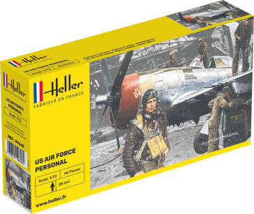HELLER 49648 Figurki - Obsługa USAAF - 1:72