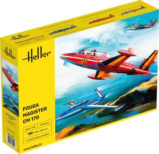 HELLER 30510 Fouga Magister CM170 - 1:48