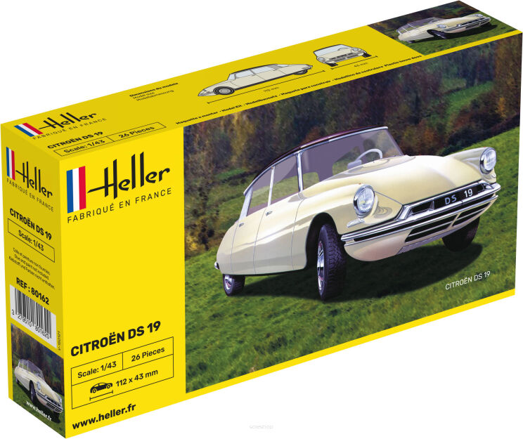 HELLER 80162 Citroen DS 19 - 1:43