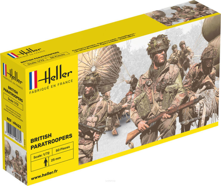 HELLER 49623 Figurki - Spadochroniarze brytyjscy - 1:72