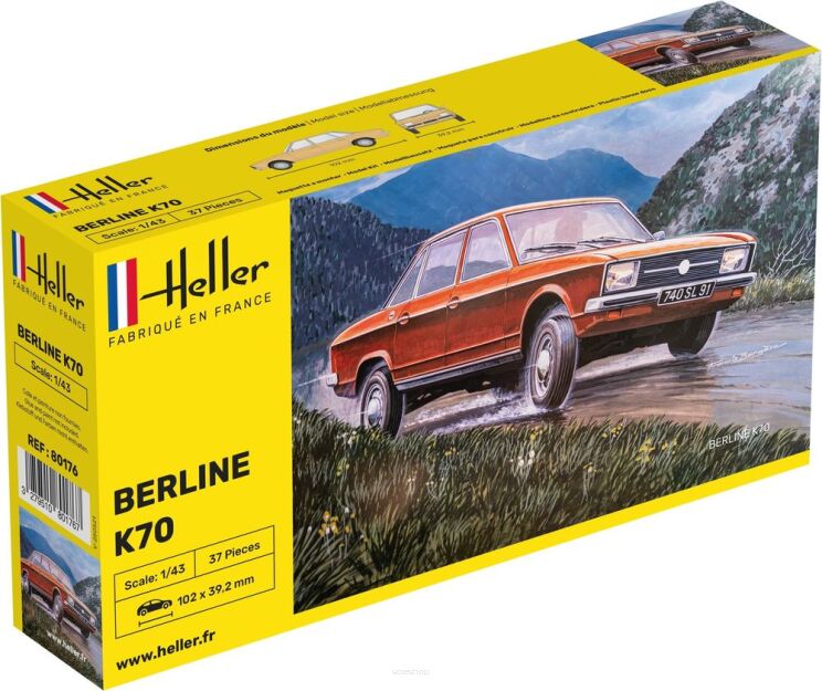 HELLER 80176 NSU K70 - 1:43