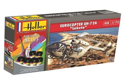 HELLER 56379 Starter Set - Eurocopter UH 72A Lakota - 1:72