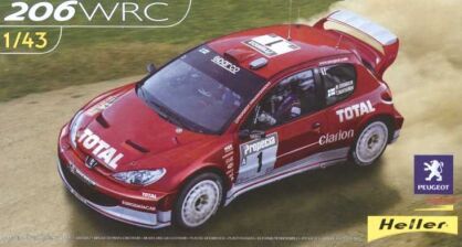 HELLER 80113 Peugeot 206 WRC 2003 - 1:43