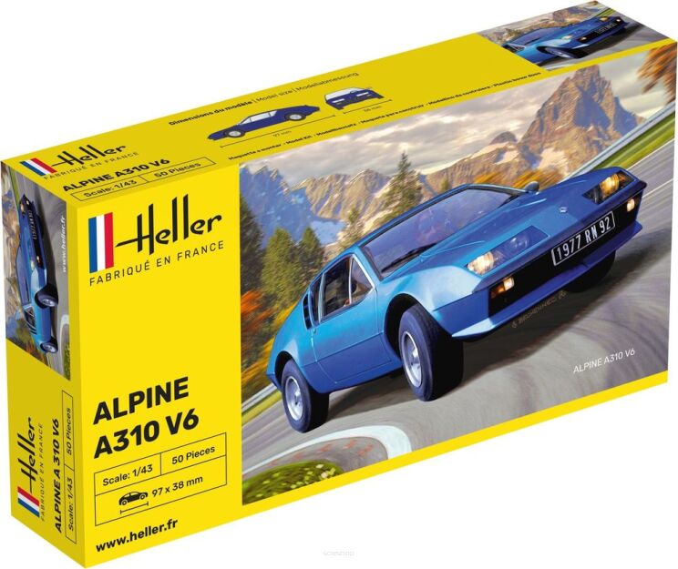 HELLER 80146 Alpine A310 - 1:43