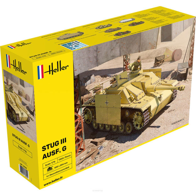 HELLER 30320 StuG III Ausf. G - 1:16