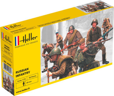 HELLER 49603 Figurki - Piechota radziecka - 1:72