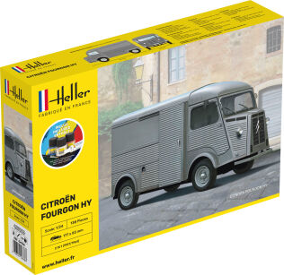 HELLER 56768 Starter Set - Citroen Fourgon HY - 1:24