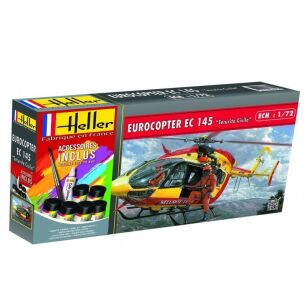 HELLER 56375 Starter Set - Eurocopter EC 145 Sécurité Civile - 1:72