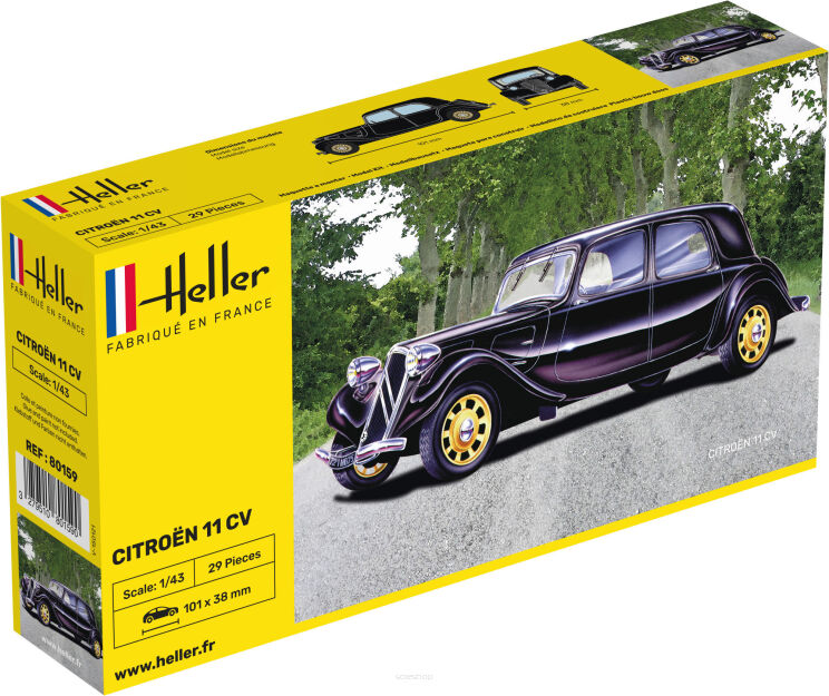 HELLER 80159 Citroen 11 CV - 1:43