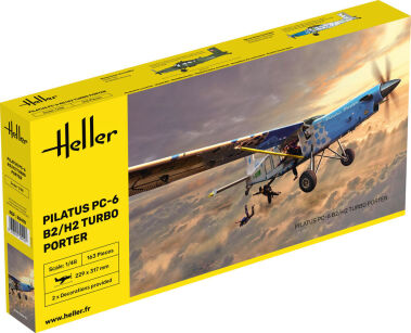 HELLER 30410 Pilatus PC-6 B2/H2 Turbo Porter - 1:48