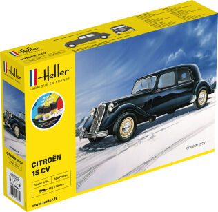 HELLER 56763 Starter Set - Citroen 15 CV - 1:24