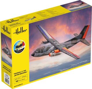 HELLER 56358 Starter Set - Transall C-160 Retro Brummel - 1:72