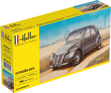 HELLER 80175 Citroen 2 CV - 1:43