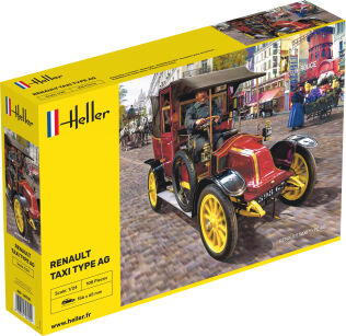 HELLER 30705 Renault Taxi Type AG - 1:24