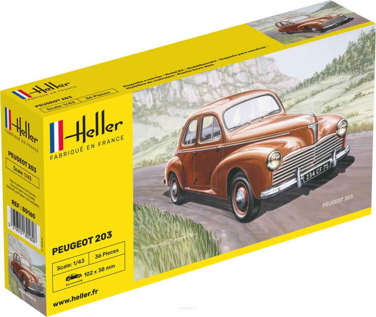 HELLER 80160 Peugeot 203 - 1:43